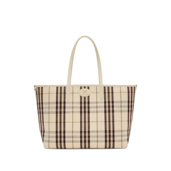 26SS 버버리 미디움 리버시블 블룸즈버리 토트백 8119597 LL MD REVE B7348 NEUTRALS - BURBERRY
