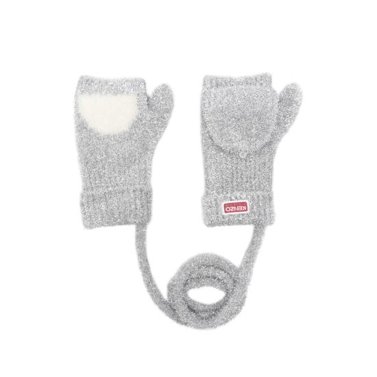 26SS 겐조 장갑 FG58GU110KWD AG GREY WHITE - KENZO