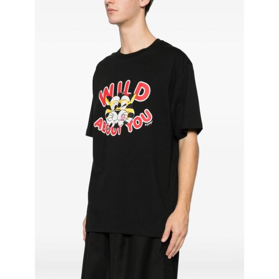 26SS 겐조 반팔 티셔츠 FG55TS2064SG 99J BLACK - KENZO