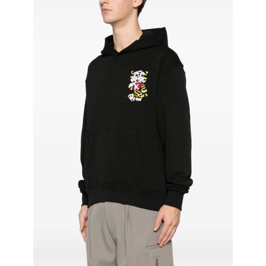 26SS 겐조 후드 티셔츠 FG55HO2044MJ 99J BLACK - KENZO