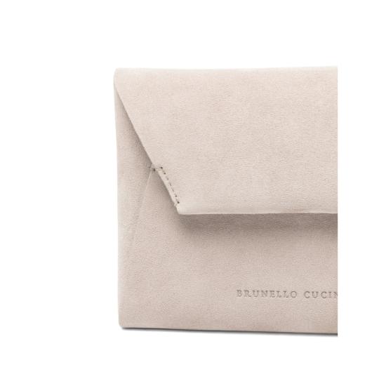 26SS 브루넬로 쿠치넬리 모닐레 장식 BC Duo 파우치 MWDLD2722 C8823 GREY - BRUNELLO CUCINELLI
