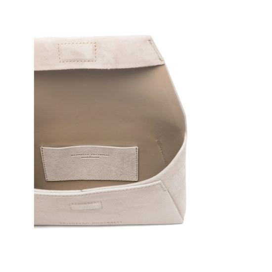 26SS 브루넬로 쿠치넬리 모닐레 장식 BC Duo 파우치 MWDLD2722 C8823 GREY - BRUNELLO CUCINELLI