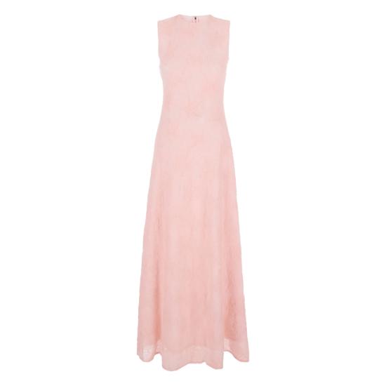 26SS 로테이트 롱 원피스 1152281809 MESH MAXI 1809 PINK