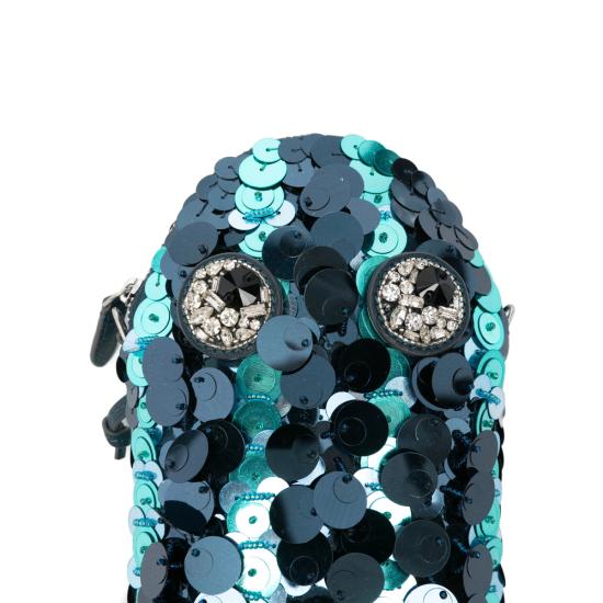 26SS 안야힌드마치 토트백 204361 SS260107 PETRO BLUE BLACK - ANYA HINDMARCH