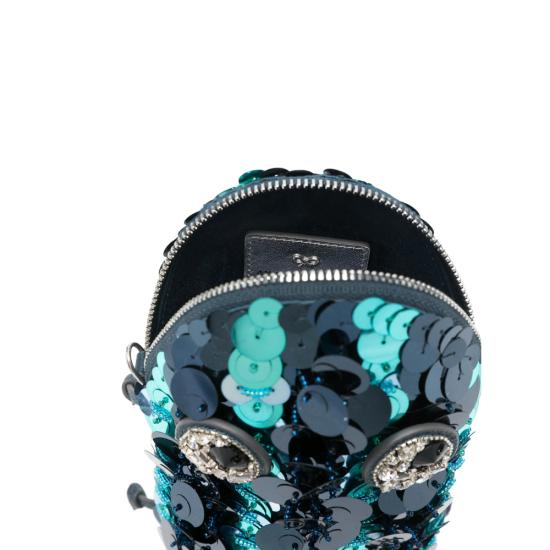 26SS 안야힌드마치 토트백 204361 SS260107 PETRO BLUE BLACK - ANYA HINDMARCH