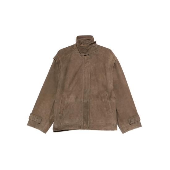 26SS 로테이트 가죽 자켓 1160521683 OVERSIZE L 1683 BROWN
