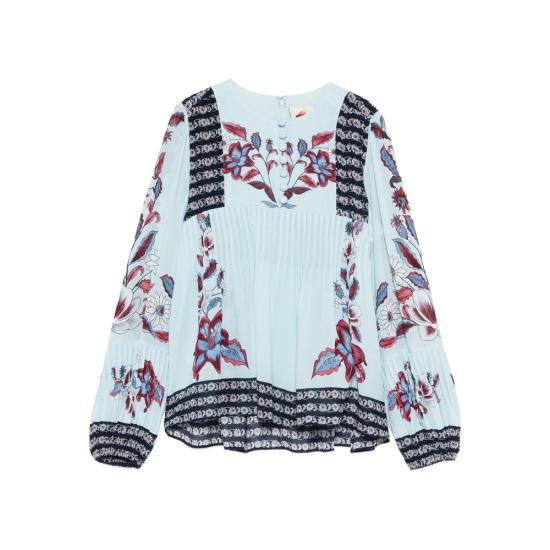 26SS 팜 리오 블라우스 344584 26072 BLUE BLACK