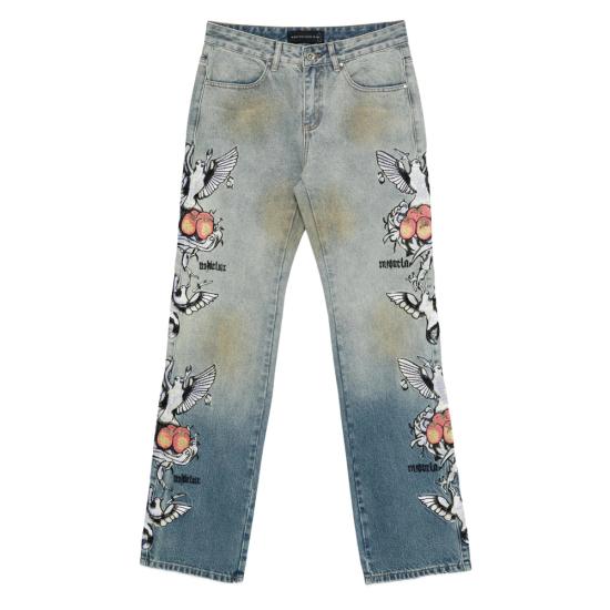 25FW 후 디싸이즈 워 데님 DOVE DENIM DENIM BLUE