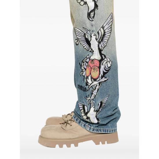 25FW 후 디싸이즈 워 데님 DOVE DENIM DENIM BLUE - WHO DECIDES WAR