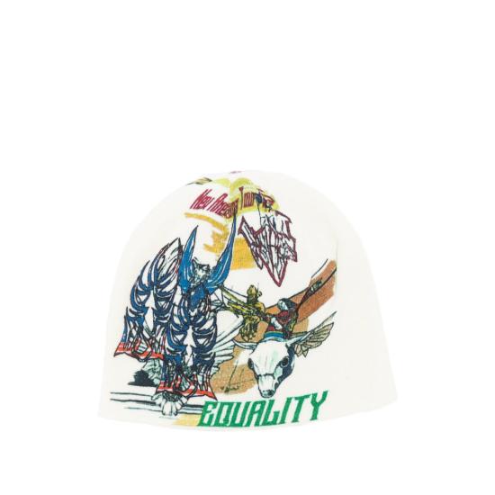 25FW 후 디싸이즈 워 비니 AMERICAN KNIT CLOMU WHITE