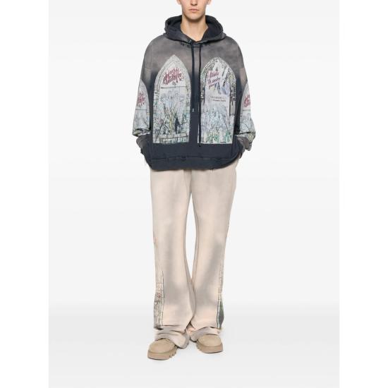 25FW 후 디싸이즈 워 팬츠 FADED SWETPANT VIGRE NEUTRALS - WHO DECIDES WAR