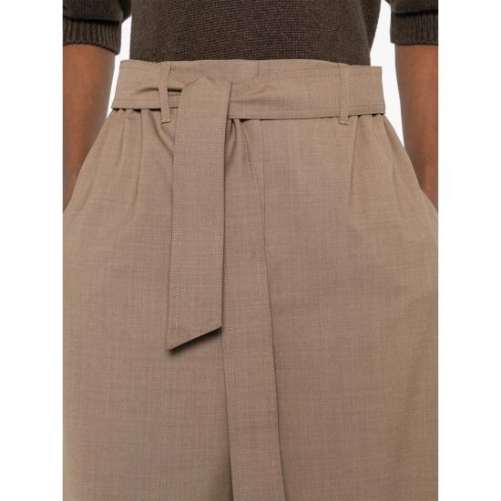 26SS 막스마라 스트레이트 팬츠 MXMSALPA 225 001 BROWN - MAX MARA