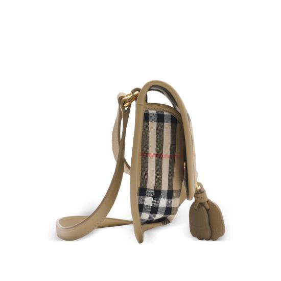 26SS [키즈] 버버리 가방 8117416 ALICE CHK B9368 NEUTRALS BLACK - BURBERRY