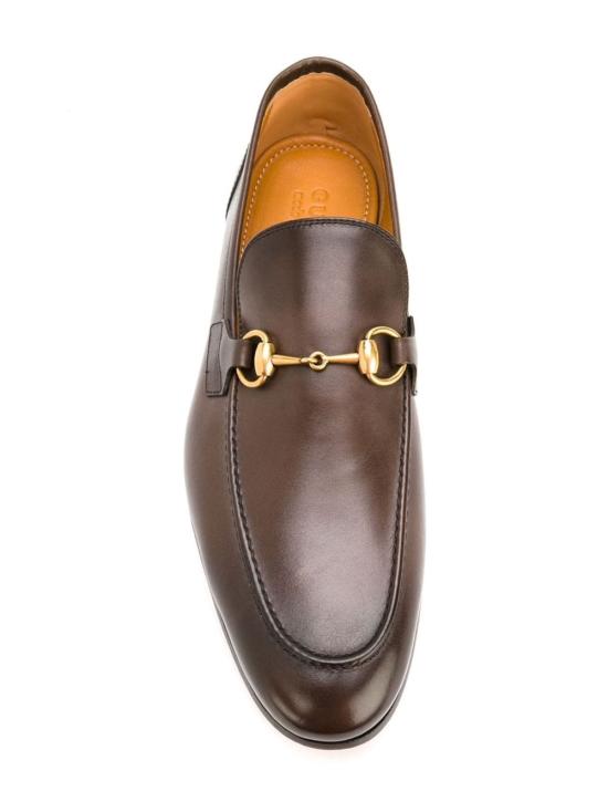 26SS 구찌 조던 레더 로퍼 406994BLM002024 Brown - GUCCI