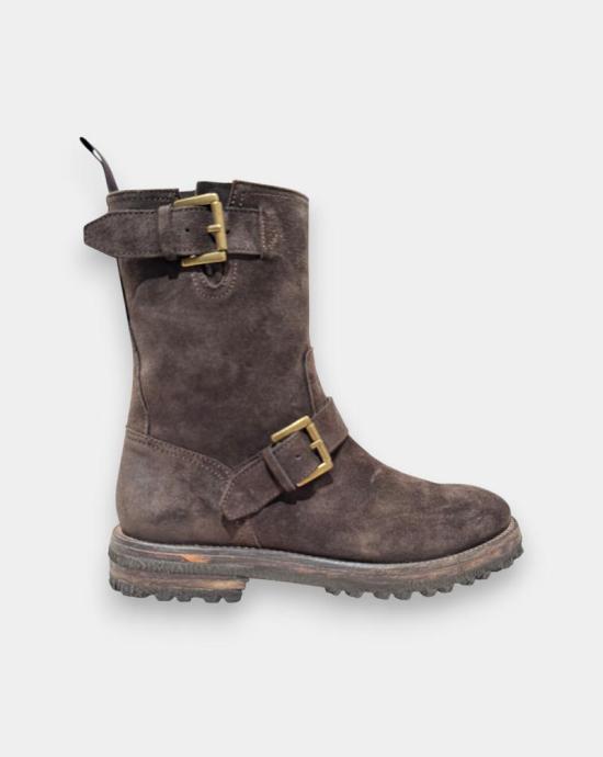 25FW 칼체 슈즈 X2433 SILK TABROWN Brown