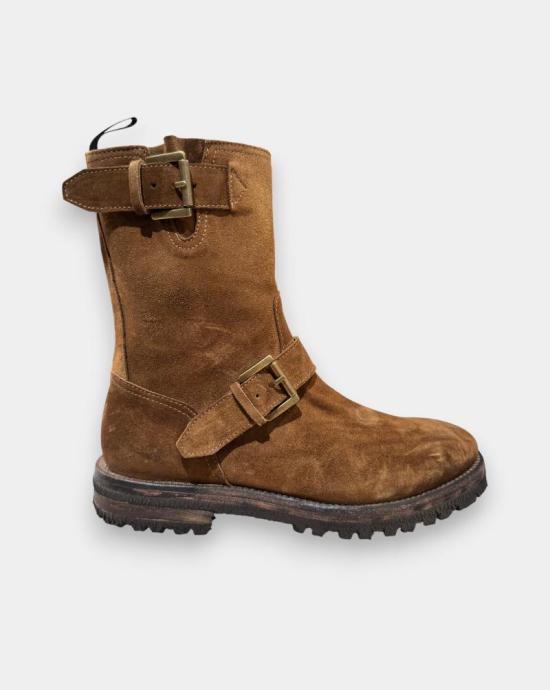 25FW 칼체 슈즈 X2433 SILK TABAC Brown