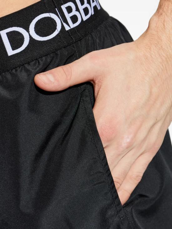 26SS 돌체앤가바나 스윔팬츠 M4B44TON0DK N0000 Black - DOLCE & GABBANA