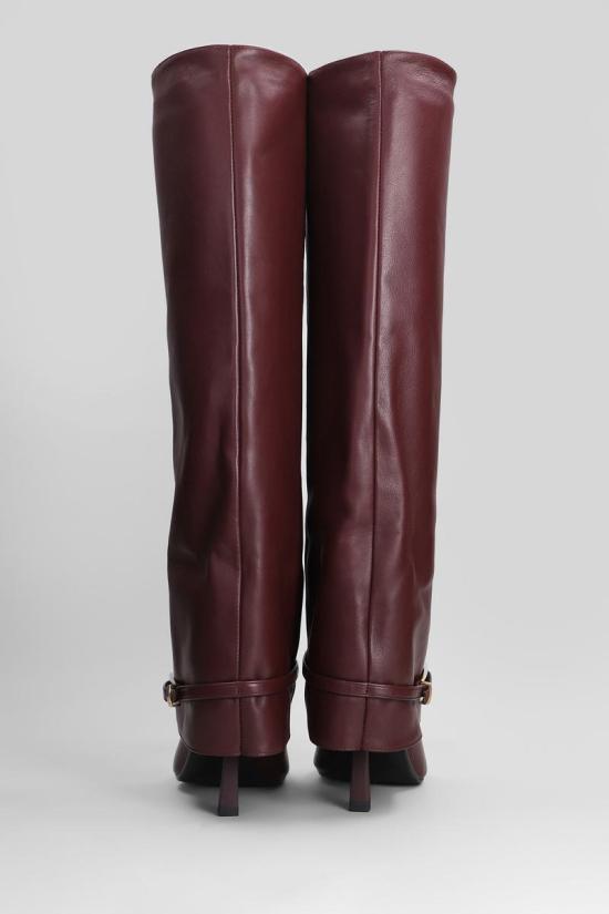 25FW 지젤 모아레 부츠 426199 SAMANTHA Red - GISEL MOIRE