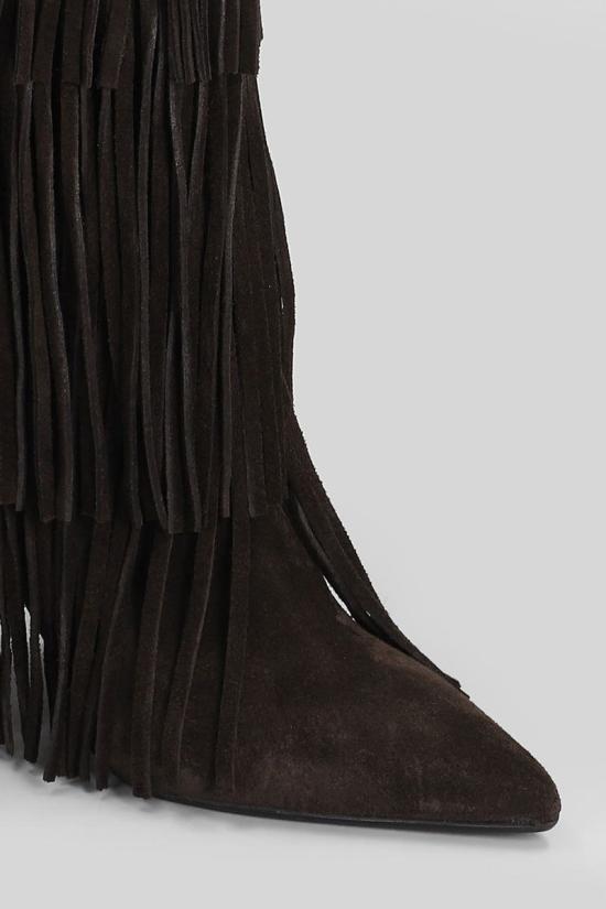 25FW 지젤 모아레 부츠 431899 GEORGE Brown - GISEL MOIRE