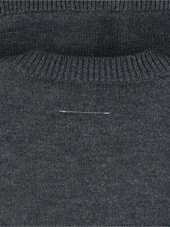 26SS MM6 메종마르지엘라 스웨터 SH0HL0039 M13206855M GREY - MM6 MAISON MARGIELA