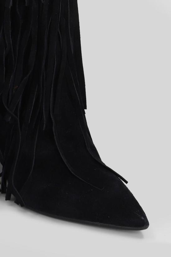 25FW 지젤 모아레 부츠 430983 GEORGE Black - GISEL MOIRE