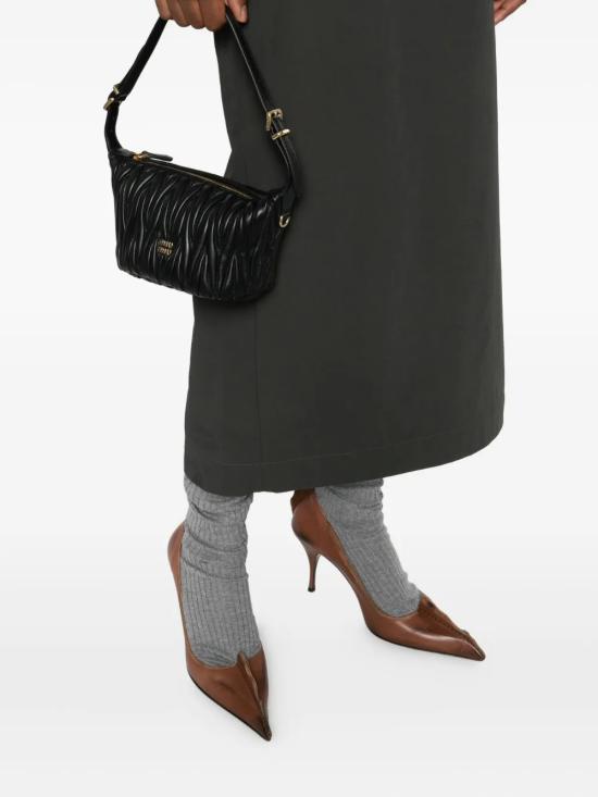 26SS 미우미우 숄더백 5BP100 AN88F0002 Black - MIU MIU