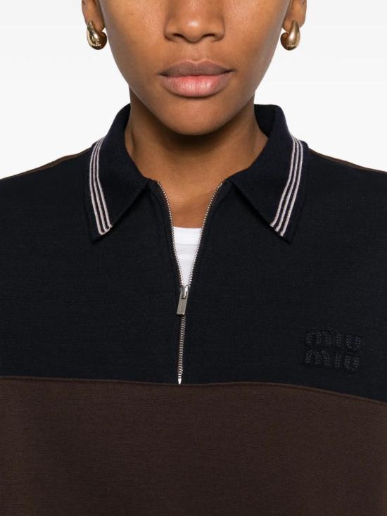 26SS 미우미우 반팔 티셔츠 MT2169 18FXF0KGN Brown - MIU MIU