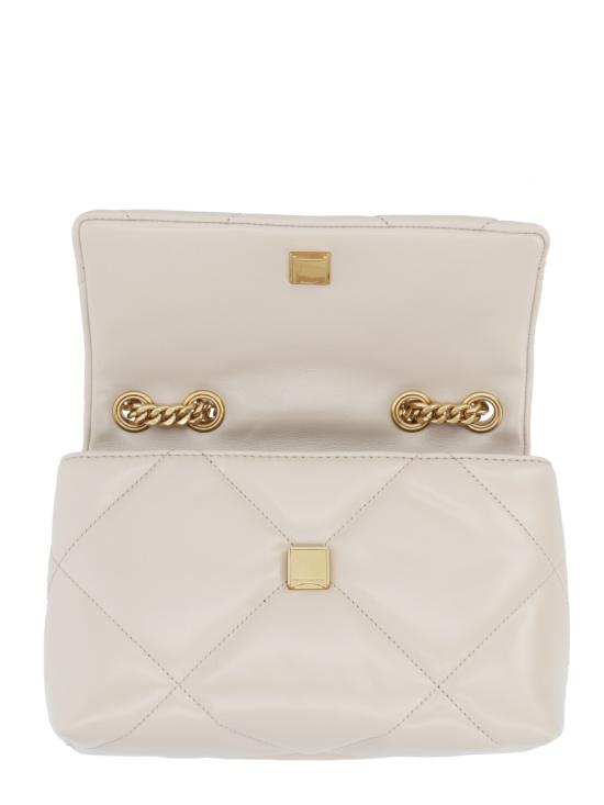 26SS 토리버치 스몰 키라 다이아몬드 퀼트 컨버터블 숄더백 154706 251 BEIGE - TORY BURCH