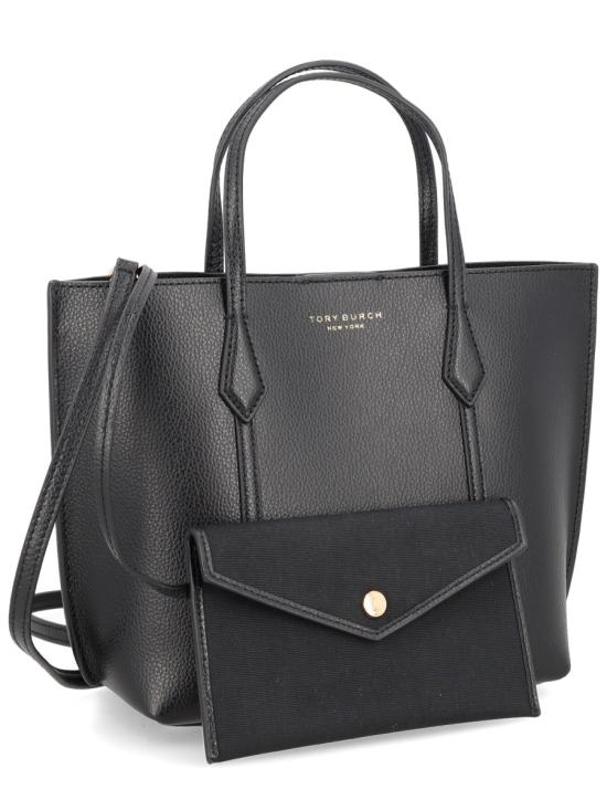 26SS 토리버치 페리 스몰 토트백 174234 001 BLACK - TORY BURCH