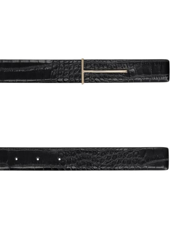 26SS 톰포드 레귤러 벨트 WB338 LCL395PNAA BLACK - TOMFORD