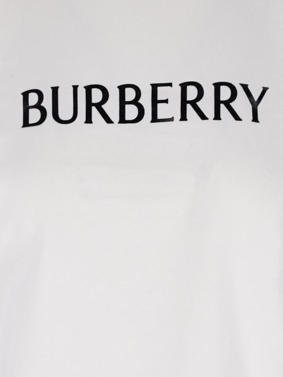 26SS 버버리 반팔 티셔츠 8118978 B7078 White - BURBERRY