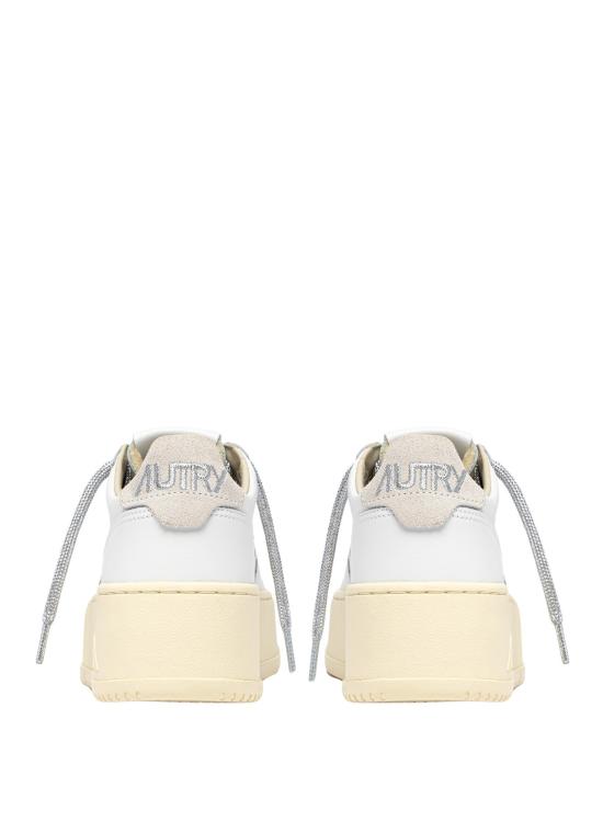 26SS 오트리 메달리스트 플랫폼 스니커즈 PTLWSW02 WHT SILV - AUTRY