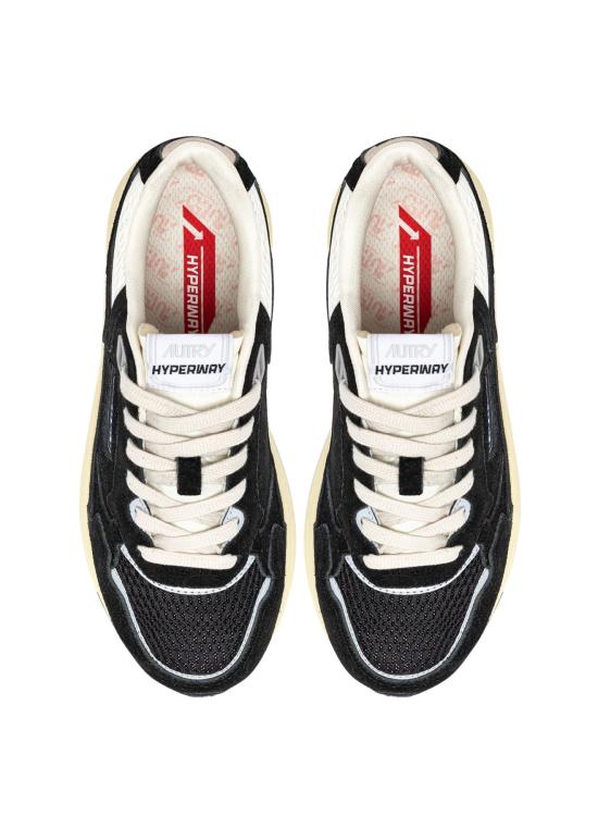 26SS 오트리 HYPERWAY 하이퍼웨이 스니커즈 HYLWUM23 BLK SILV - AUTRY