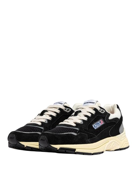 26SS 오트리 HYPERWAY 하이퍼웨이 스니커즈 HYLWUM23 BLK SILV - AUTRY