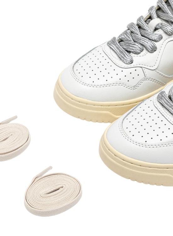 26SS 오트리 메달리스트 로우 스니커즈 AULWSW02 WHT SILV - AUTRY