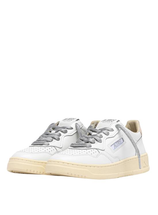 26SS 오트리 메달리스트 로우 스니커즈 AULWSW02 WHT SILV - AUTRY