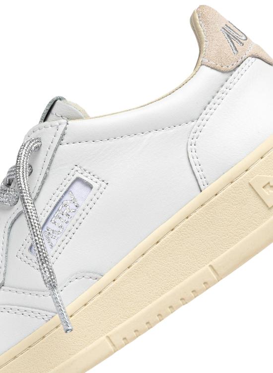 26SS 오트리 메달리스트 로우 스니커즈 AULWSW02 WHT SILV - AUTRY