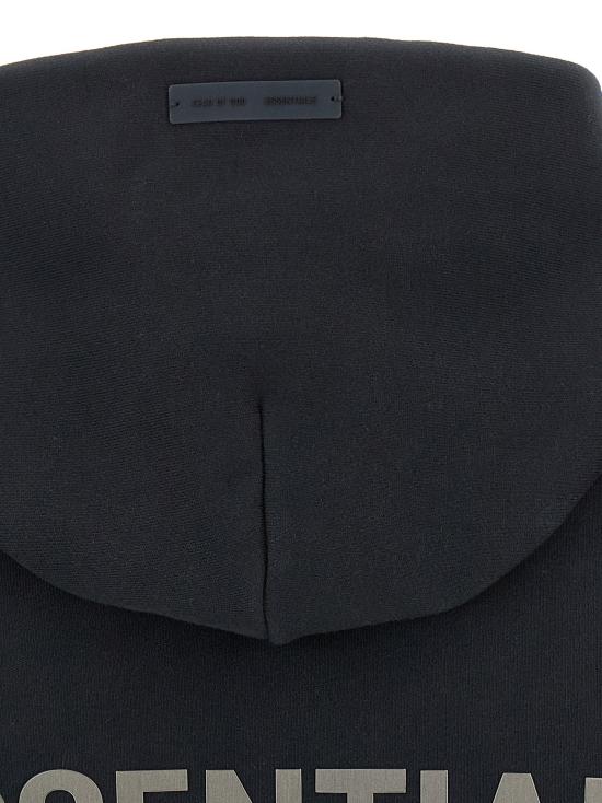 25FW 피어오브갓 플리스 집업 후디 192SP252050FJETBLACK - FEAR OF GOD