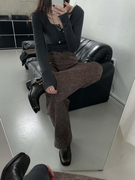  더 엔케이씨 스토어 스트레이트 팬츠 Nkc 스토어 미로 팬츠 - The NKC Store