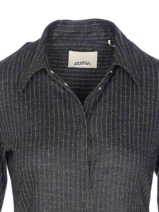  이자벨마랑 롱 원피스 RO0901FAC4J12I02AN Grey - ISABEL MARANT