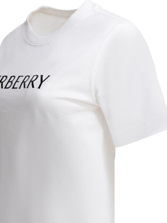 26SS 버버리 반팔 티셔츠 8118978 White - BURBERRY