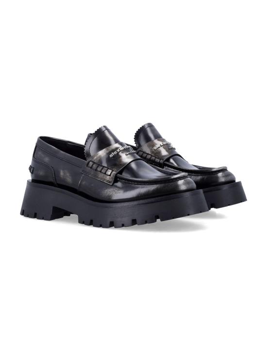 25FW 알렉산더 왕 로퍼 30425F029 978 BLACK GREY - ALEXANDER WANG