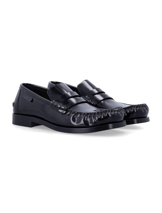 25FW 보테가베네타 로퍼 838360V2RV0 1000 BLACK - BOTTEGA VENETA