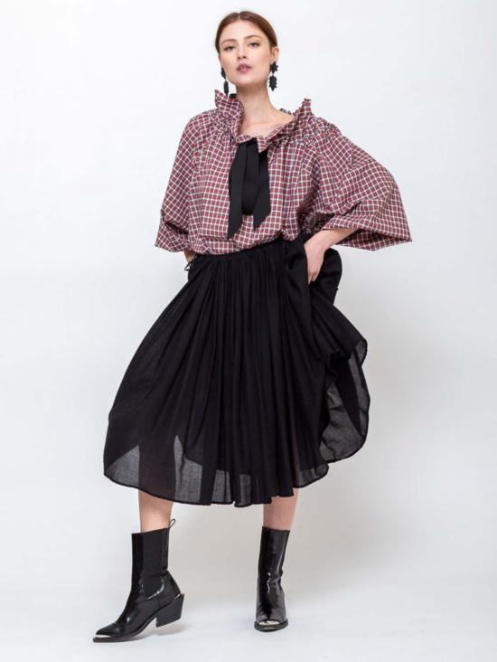  아쿠아리우스 칵테일 블라우스 아름다운 메스 탑