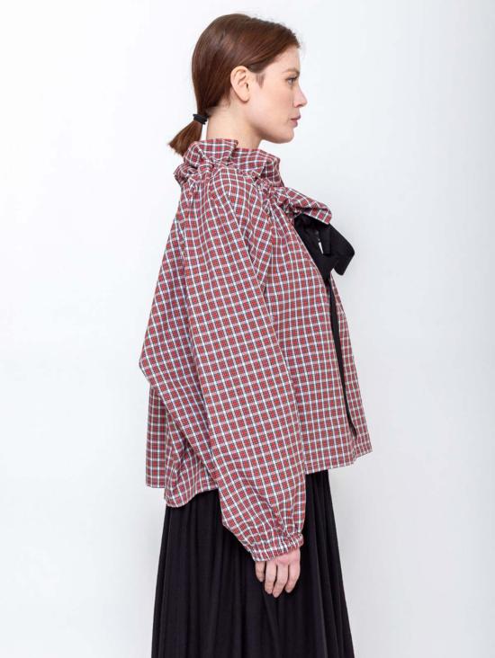  아쿠아리우스 칵테일 블라우스 아름다운 메스 탑 - AQUARIUS COCKTAIL