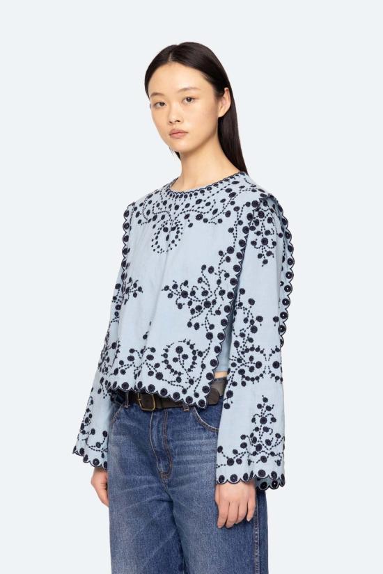  씨뉴욕 블라우스 시 니 프랜시스 탑 - SEA NY