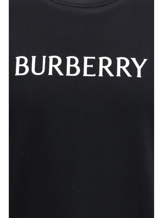 26SS 버버리 반팔 티셔츠 8122387 A1189 BLACK - BURBERRY