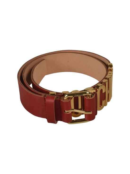 25FW 모스키노 벨트 MC6024PP1N0D0 500 Red - MOSCHINO
