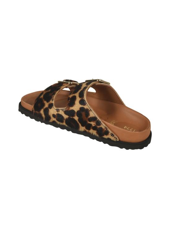 25FW 버켄스탁 샌들 1031699 LEOPARD ARIZONA Brown - BIRKENSTOCK