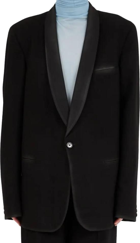  마르지엘라 코트 S51BN0432S78075961BLACK - MAISON MARGIELA